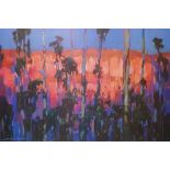 Michael White (Australian, contemporary)  Limited edition print 321 / 750 'Gum Trees', signed