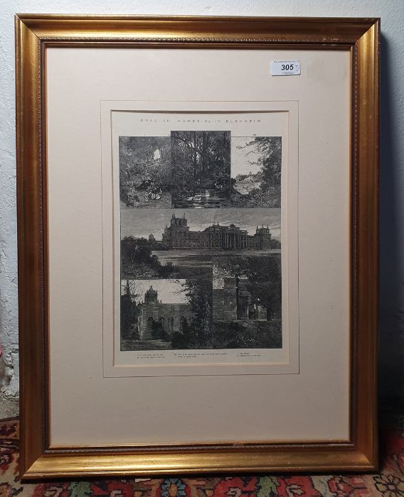 After Mounteard Lithographic print Blenheim and two further (21 x 30.5 cm) (3) - Image 6 of 6