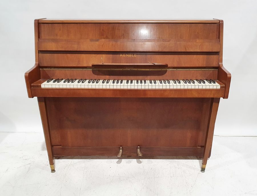 20th century Kemble upright piano and piano stool (2)  Condition ReportWidth approx 131cm