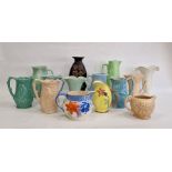 Quantity Beswick, Arthur Wood, Shorter and similar jugs and vases (14)