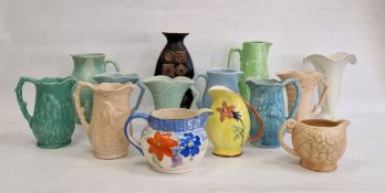 Quantity Beswick, Arthur Wood, Shorter and similar jugs and vases (14)