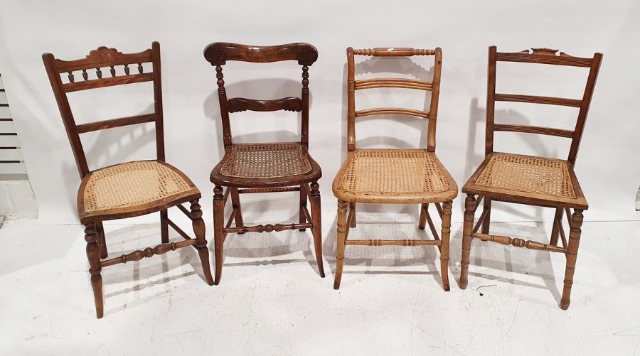 11 assorted cane-seated chairs (11) - Image 2 of 2
