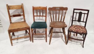 Eight assorted chairs (8)