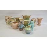 Quantity of Beswick, Arthur Wood,  Price Bros. and similar pottery jugs and vases (12)