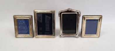 LOT WITHDRAWN Silver photograph frame and further photograph frames (4)