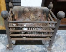 Cast iron firegrate