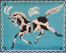 After Felicity Ashbee Colour print Piebald circus horse, together with After Felicity Ashbee