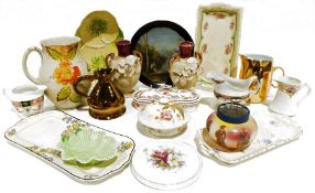 Quantity of assorted 1930's, 40's and 50's china to include Carltonware, Hartley, Arthur Wood, Crown