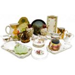 Quantity of assorted 1930's, 40's and 50's china to include Carltonware, Hartley, Arthur Wood, Crown