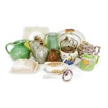 Quantity of glassware to include Wedgwood, Dartington and assorted ceramics - Staffordshire