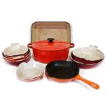 Le Creuset stainless steel saucepans, Berndes saucepans, Jamie Oliver by Tefal, Le Creuset casserole