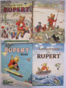 Rupert annuals to include:- "The New Rupert Book" [1938], TBBT filled in 'Happy Christmas 1938',