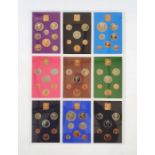 Royal Mint Proof Sets, The Coinage of Great Britain, from 1970 to 1982 (13)Condition ReportAll