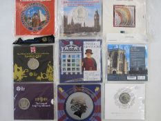 A large quantity of Brilliant Uncirculated coin sets and proof sets.  Also within this lot, some