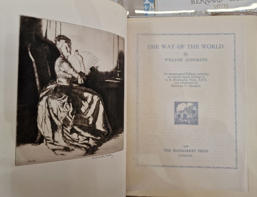 Shaw, Bernard and Ricketts, C (ills) "St Joan, a Chronicle Play in Six Scenes and an Epilogue", - Image 10 of 18