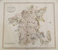 Quantity of framed maps published by British Columbia and Vancouver Island, Denmark, Turkish Empire,