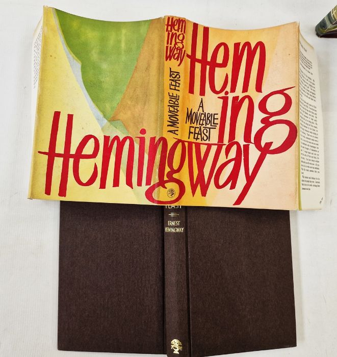 Hemingway, Ernest  "The Old Man and the Sea", Jonathan Cape 1952, blue cloth with a red blindstamped - Image 5 of 12