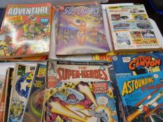 COMICS - Mid and later 20th century to include 'Adventure'  'Dan Dare'  '2000 AD'  'Batman'   '