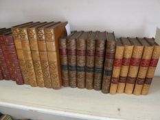 Bindings to include:- Southey, Robert "The Naval History of England" in 5 vols, Orme Rees Brown