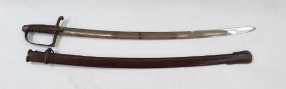 1788 Pattern light cavalry sword with scabbardCondition ReportPlease see additional images: