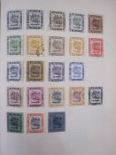 GB & British Empire: QV-KGVI collection in 2 red 'Simplex' albums of mainly mint & used defin.,