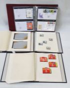 GB: Seven Albums covering period 1987-2000; 3 of mint defin., commem. & postage due including