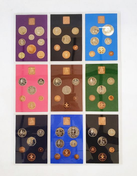 Royal Mint Proof Sets, The Coinage of Great Britain, from 1970 to 1982 (13)Condition ReportAll - Image 3 of 4