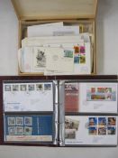 GB & World: Collection in 2 large boxes of GB purposed QEII decimal FDC 1974-2014, c350.  In