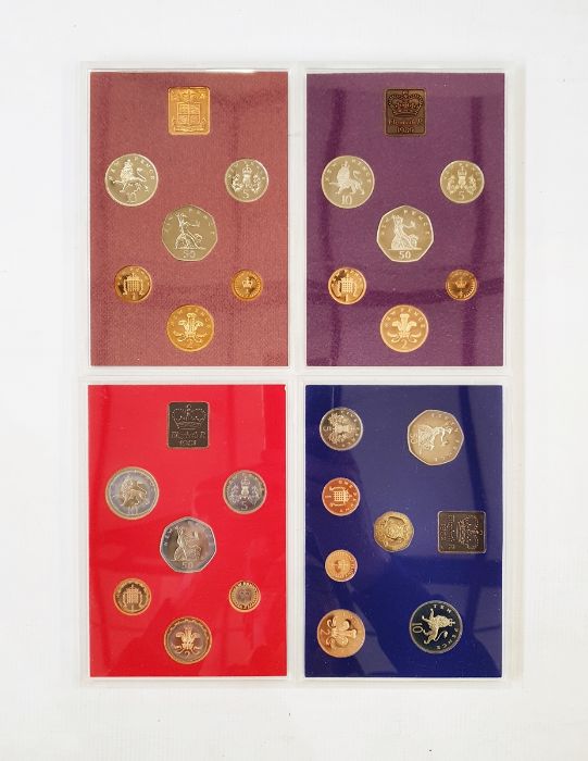 Royal Mint Proof Sets, The Coinage of Great Britain, from 1970 to 1982 (13)Condition ReportAll - Image 4 of 4