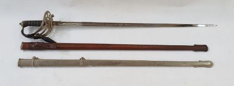 George V Officer's Sword belonging to J.S. Anderson K.R.R. made by Henry Wilkinson of Pall Mall,