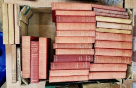 Kipling, Rudyard - Works... Macmillan & Co. 1910, 1912 etc. red cloth, gilt titles and Ballads ,
