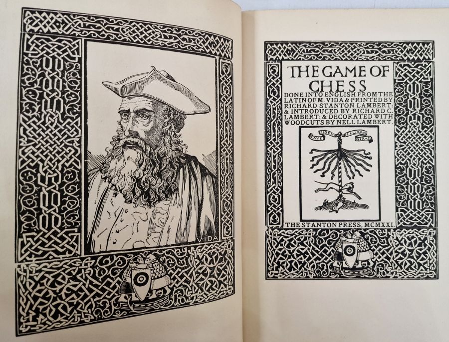 The Game of Chess, done into English from the Latin of M Vida and printed by Richard Stanton Lambert - Image 5 of 6