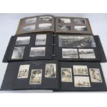 Nine various photograph albums, 1920's and later to include European views, 1930's India to