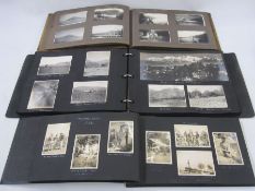 Nine various photograph albums, 1920's and later to include European views, 1930's India to