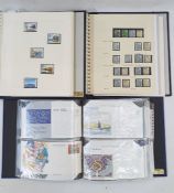 GB: Collection in 6 albums, one of mint GB defin., commem. & postage due 1980-1986, one of mint