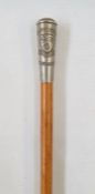 British Army 'Felsted School' Officers Training Corps cane swagger stick