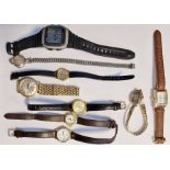 Quantity of lady's and gentleman's wristwatches, various, to include a gentleman's Zenith