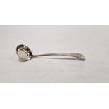 George III silver sugar sifting spoon, Old English pattern, London 1792, makers George Smith and