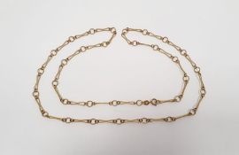 9ct yellow gold necklace, 8.8g