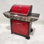 Outback gas-powered barbeque, 130cm x 120cm x 55cm