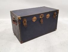 Vintage Reliant wooden steamer trunk