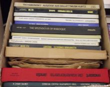 Collection of LPs, mainly classical, to include Mozart, etc (1 box)