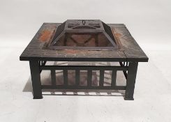 Modern metal fire pit by "Femor"