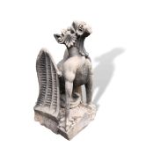 Composite stone gargoyle