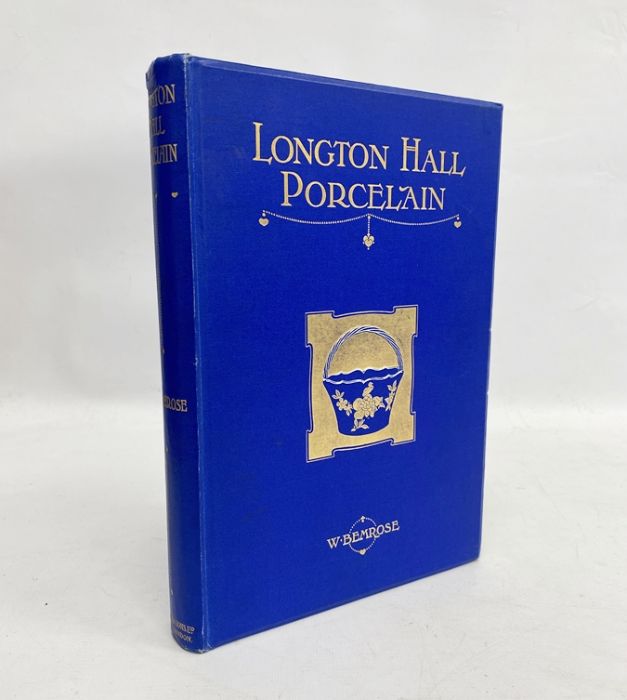 Bemrose W. " Longton Hall Porcelain..." Bemrose & Sons London 1906, col frontis with tissue