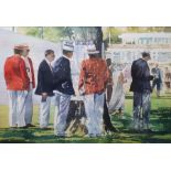 Alan Reed  Watercolour drawings Henley Royal Regatta "Today's Results", dated 1995-96, signed "