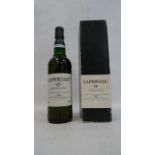 Bottle of Laphroaig 15 year single malt whisky (1)Condition ReportAdditional photos added.  Unable