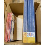 'The Longridge Collectionof English Slipware and Delftware', two vols, d-j, within slip case, and