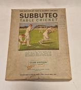 Subbuteo boxed Table Cricket: Club Edition