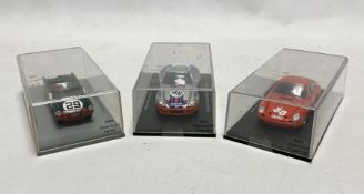 Three Spark Model diecast model cars to include S0502 Triumph Trs NO.29 LM 1960, S0931 Porsche 911
